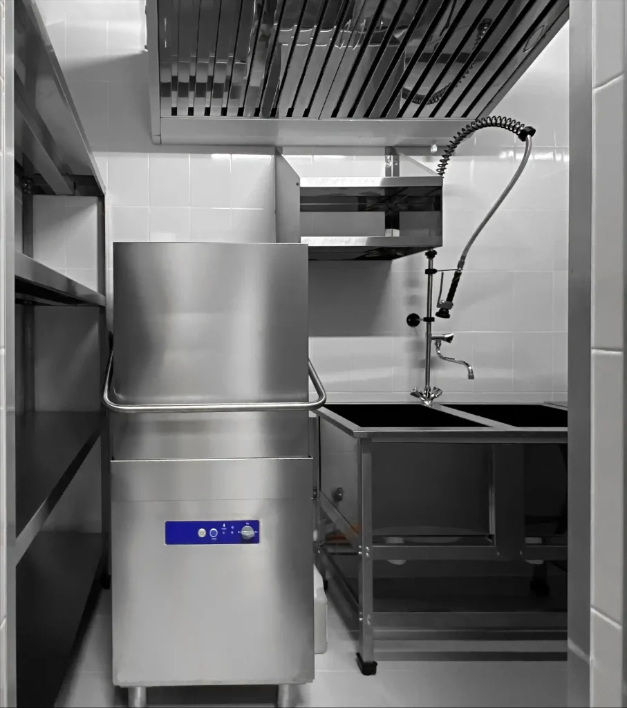 Catering equipment installation